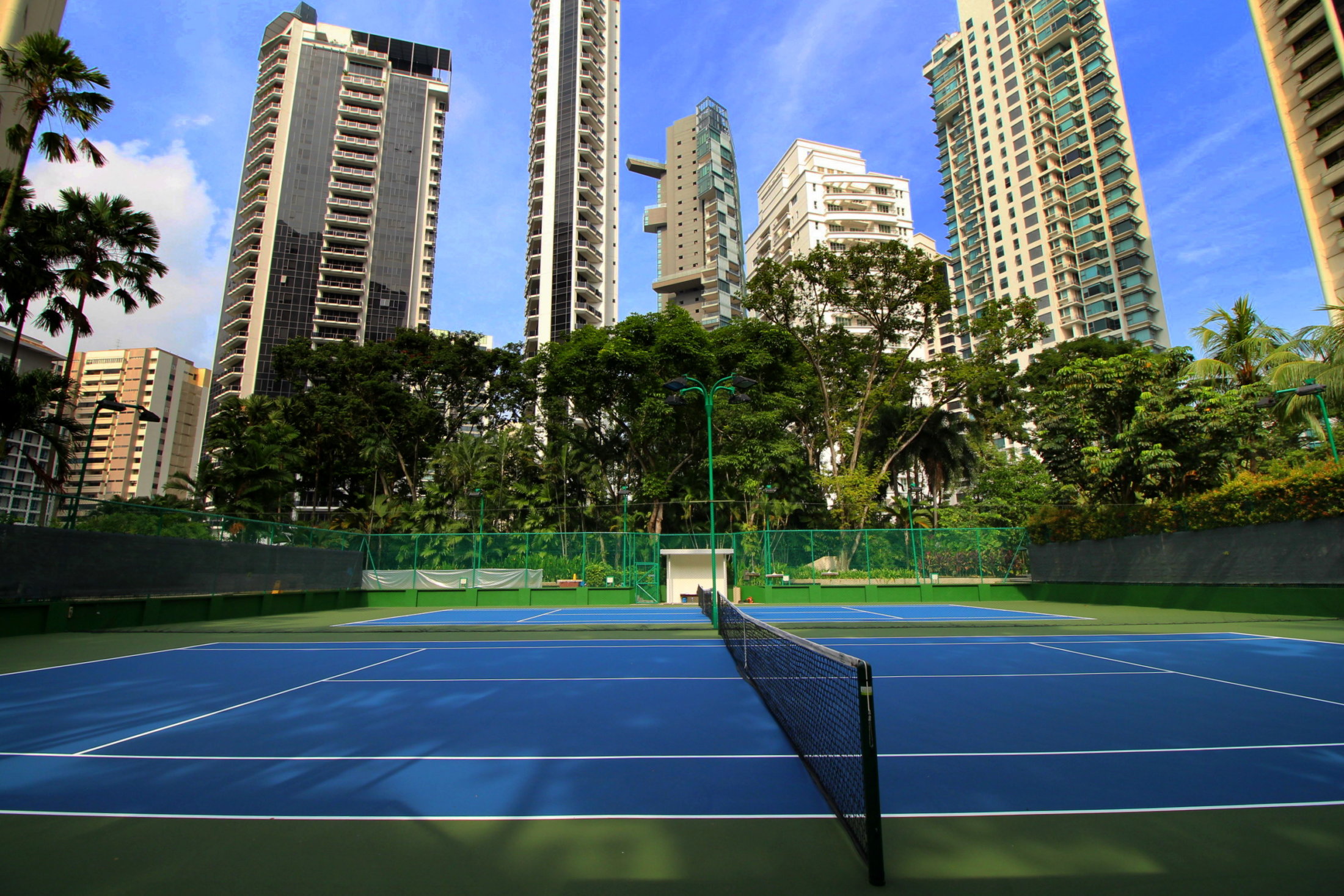 June - Tennis Courts