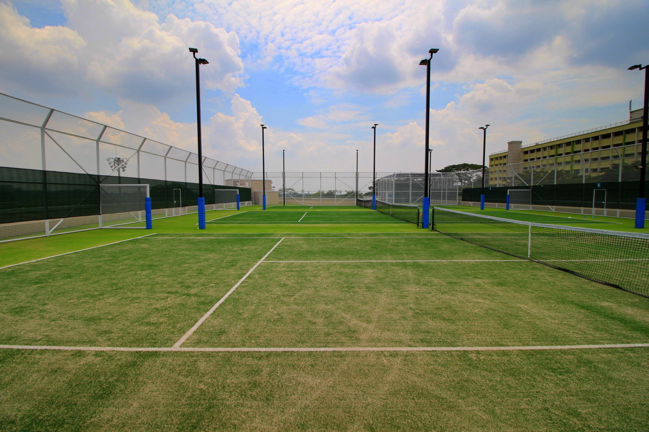 October - Tennis Courts (Artificial Turf)